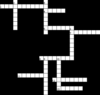 Crossword Puzzle