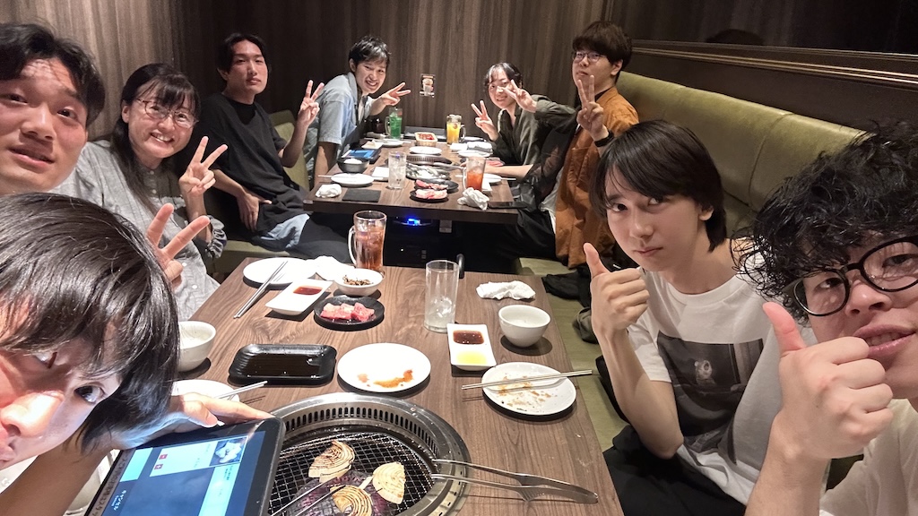 飲み会の様子
