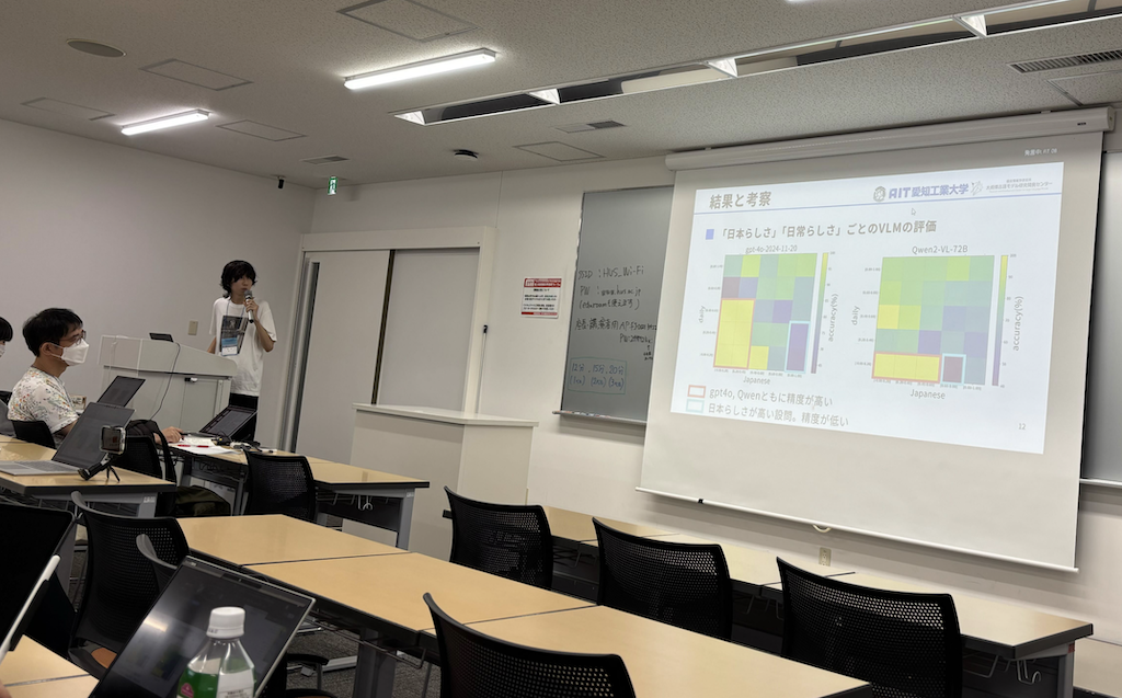 発表の様子