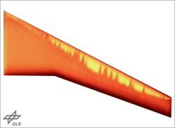 TSPによる翼上の境界層遷移の可視化